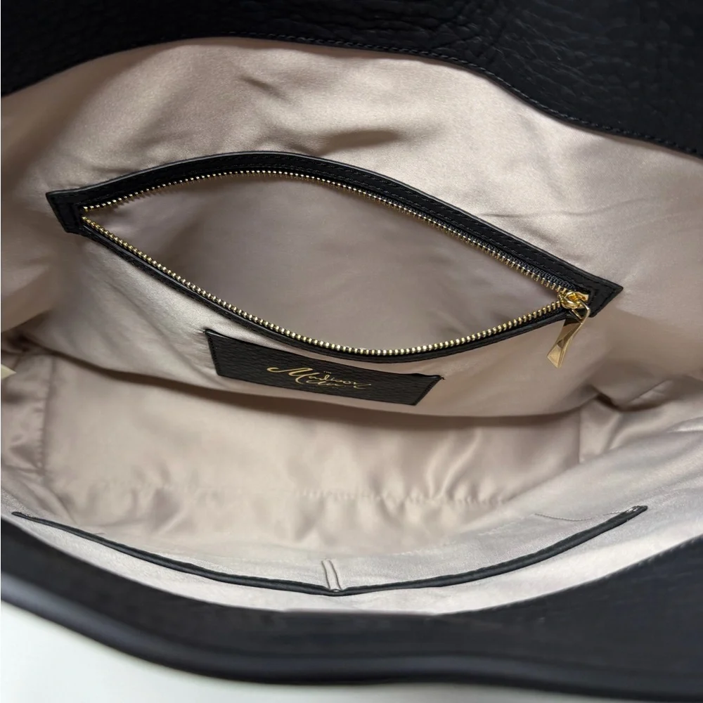 Kate Spade New York x The Madison Ave. Collection NWT Tote Black Leather